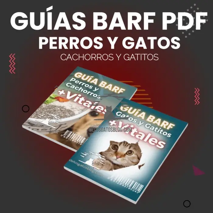 Guias gratuitas de dieta BARF en PDF para perros cachorros gatos y gatitos 3