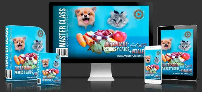 Masterclass dieta BARF para gatos y perros